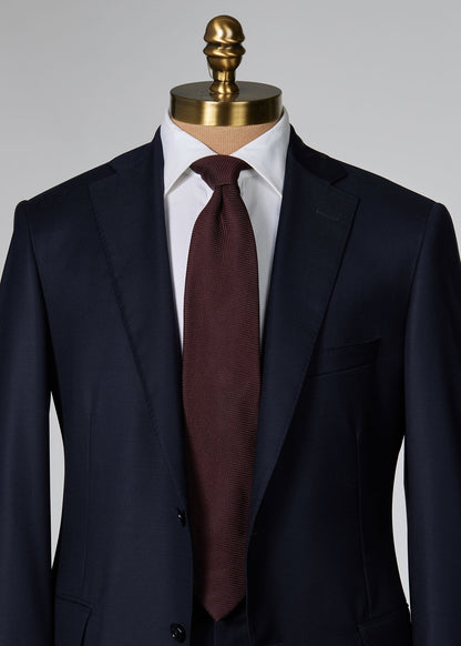 Solid Silk Garza Tie - Paul Stuart Signature