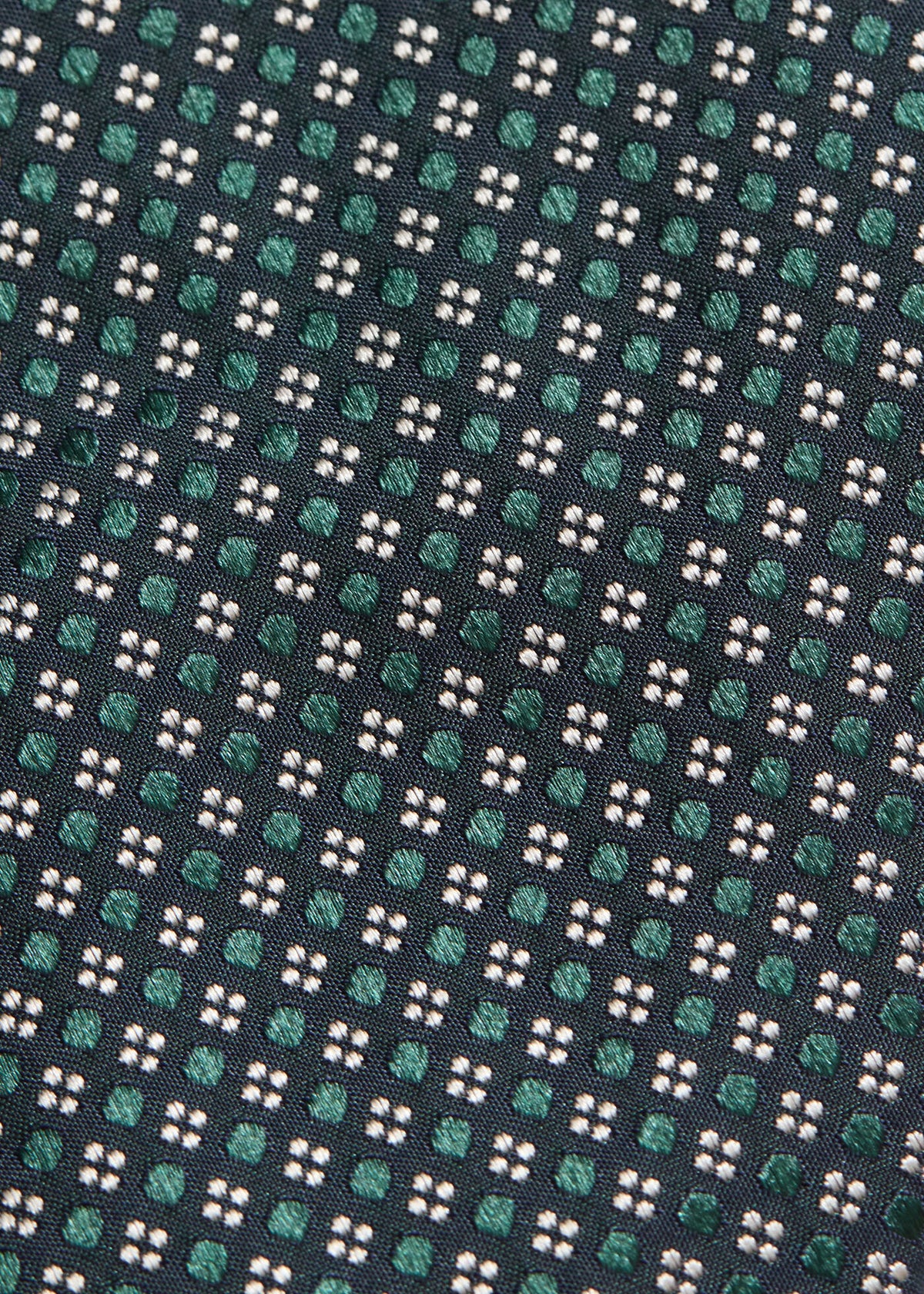 Woven Silk Micro Jacquard Tie - Paul Stuart Exclusive