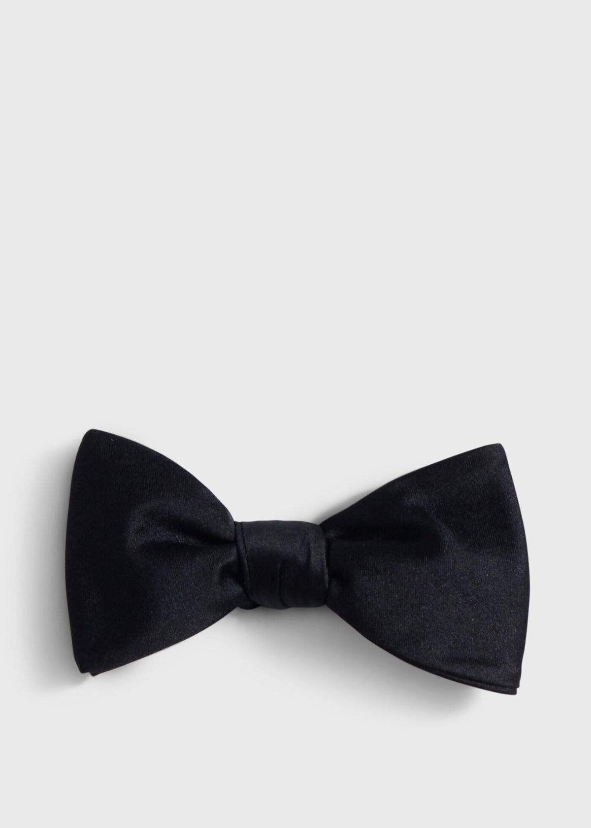 Banded Satin Formal Bow Tie - Paul Stuart Smart Buy