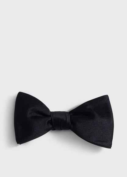 Banded Satin Formal Bow Tie - Paul Stuart Smart Buy