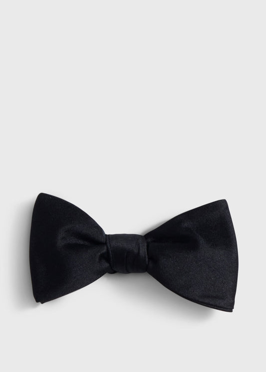 Banded Satin Formal Bow Tie - Paul Stuart Smart Buy