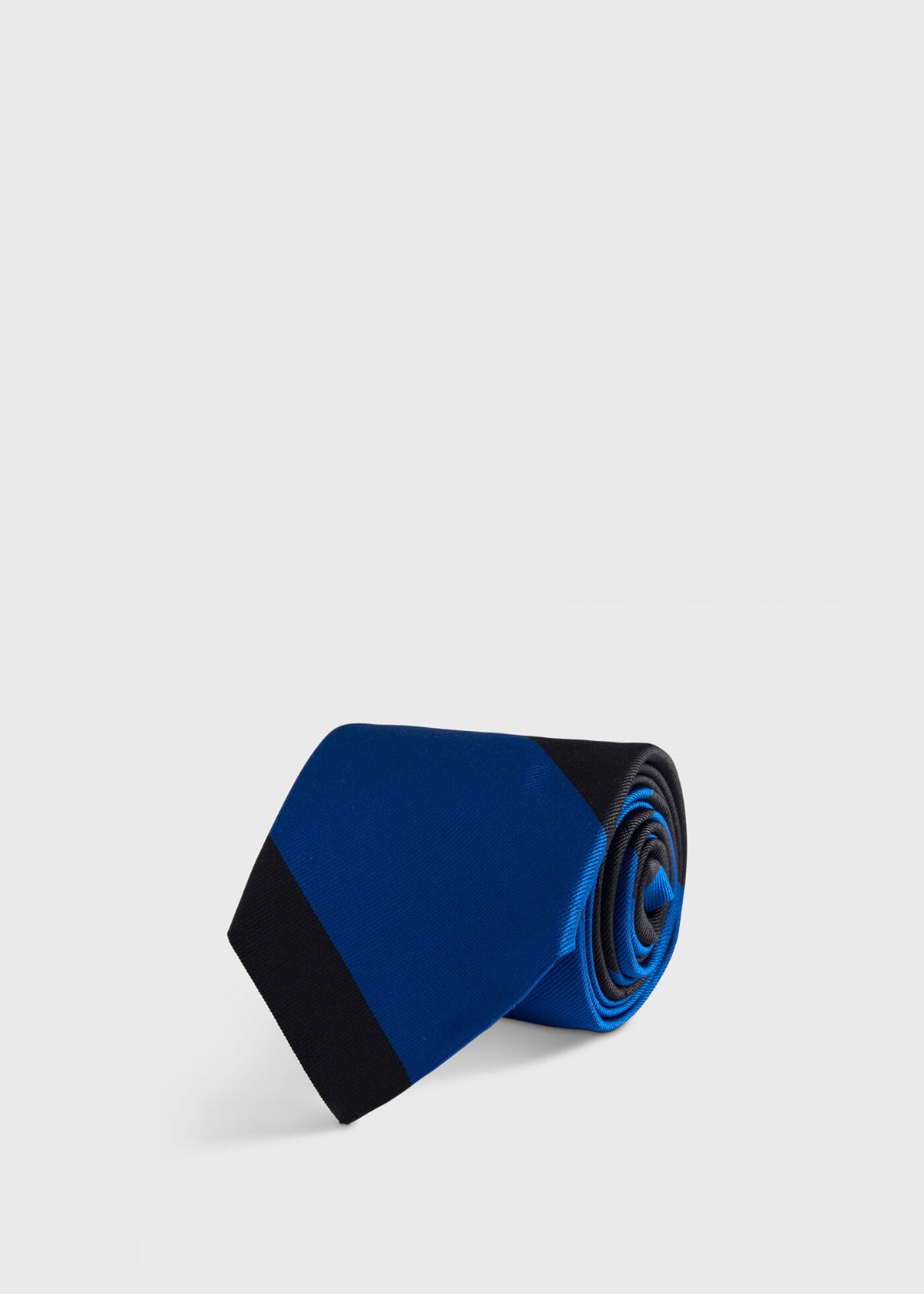 Woven Silk Block Stripe Tie - Paul Stuart Discount