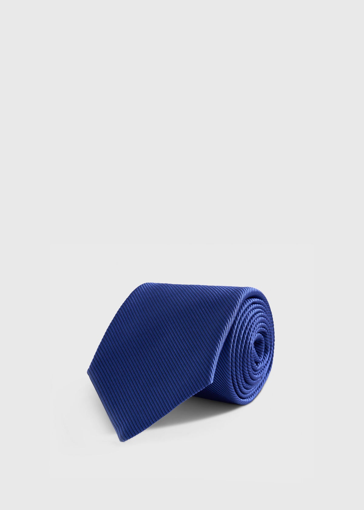 Solid Mogador Silk & Cotton Tie - Paul Stuart Value