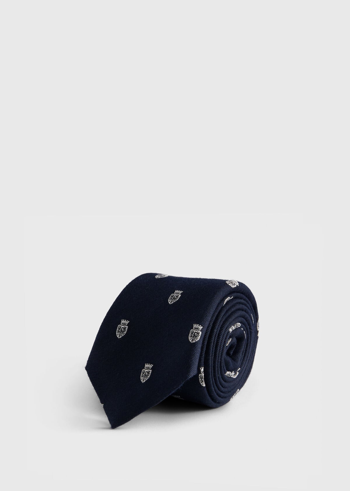Wool & Silk Crest Tie - Paul Stuart Essential
