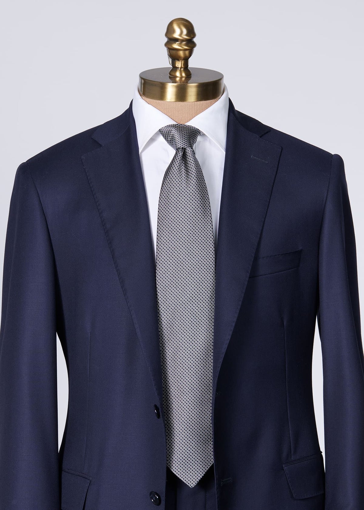 Woven Silk Micro Deco Tie - Paul Stuart Latest