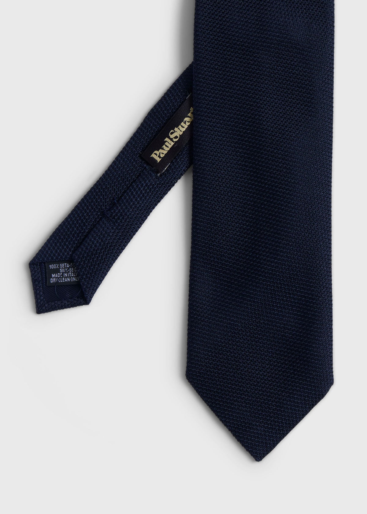 Solid Silk Garza Tie - Paul Stuart Premium