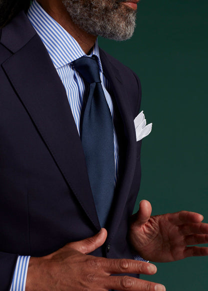 Solid Silk Tie - Paul Stuart Deals
