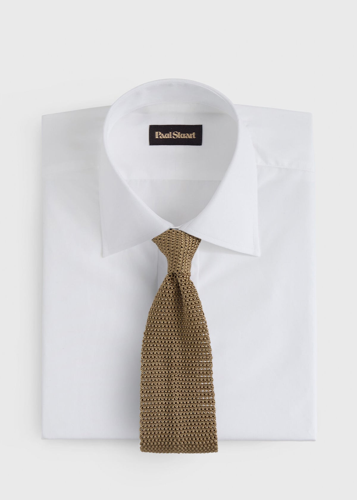 Silk Knit Tie - Paul Stuart Latest