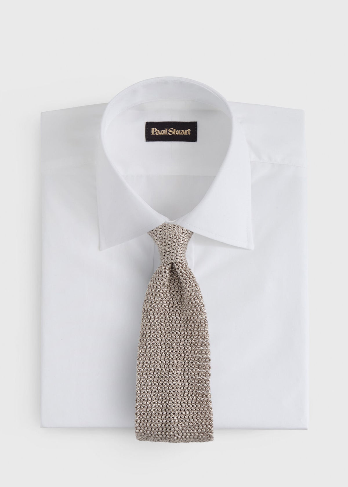 Silk Knit Tie - Paul Stuart Premium