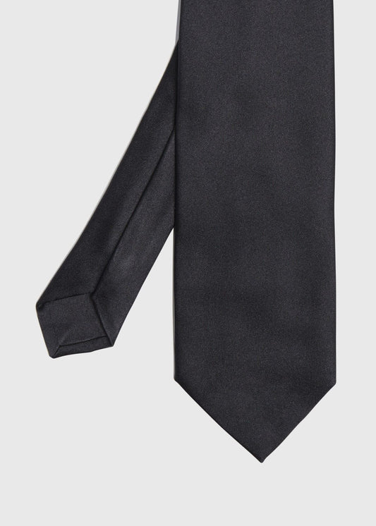 Solid Silk Tie - Paul Stuart Featured