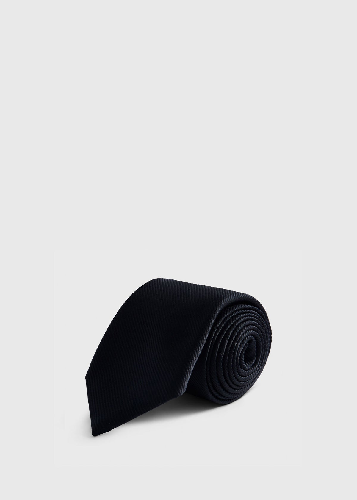 Solid Mogador Silk & Cotton Tie - Paul Stuart Smart Buy