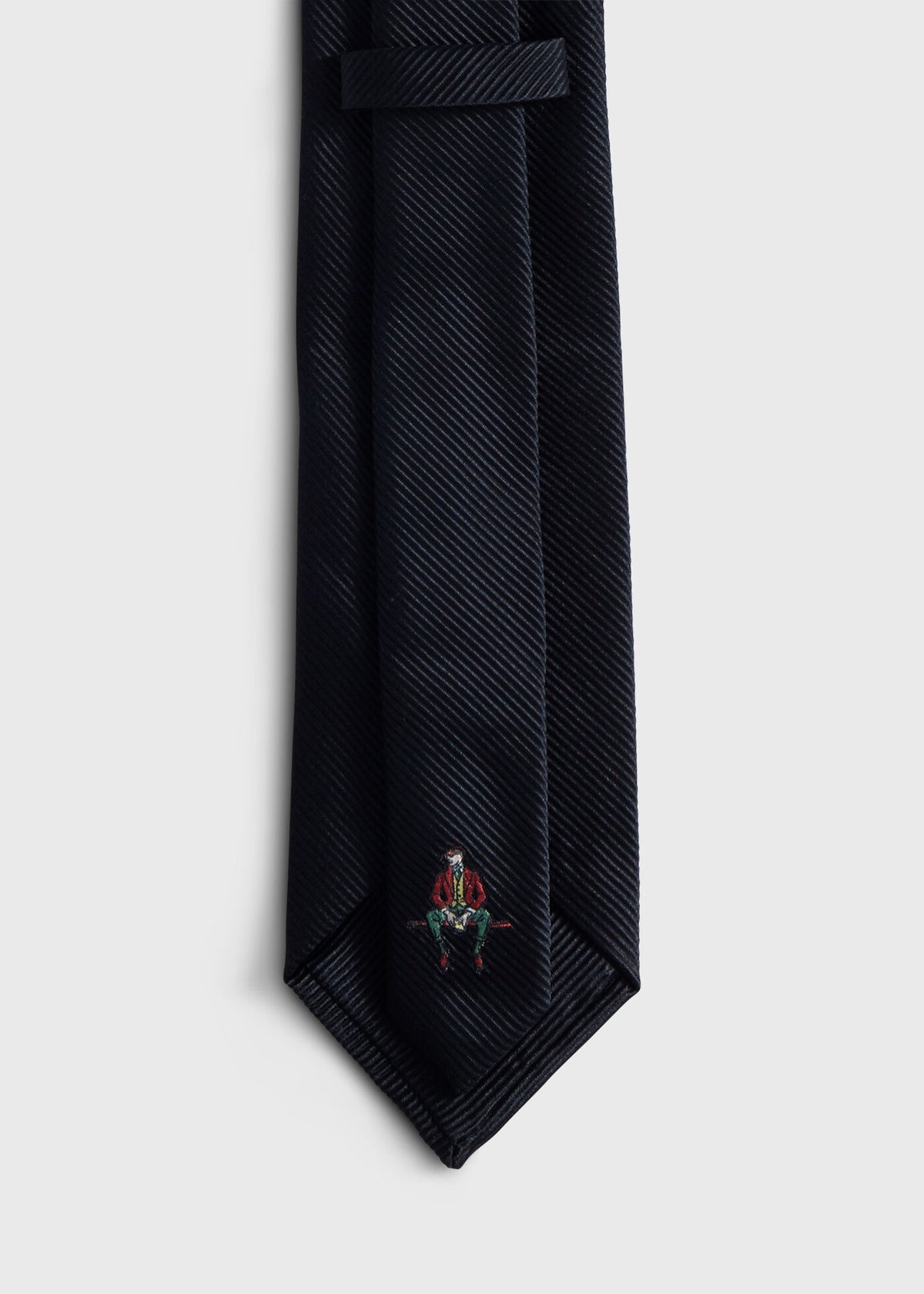 Solid Mogador Silk & Cotton Tie - Paul Stuart Smart Buy