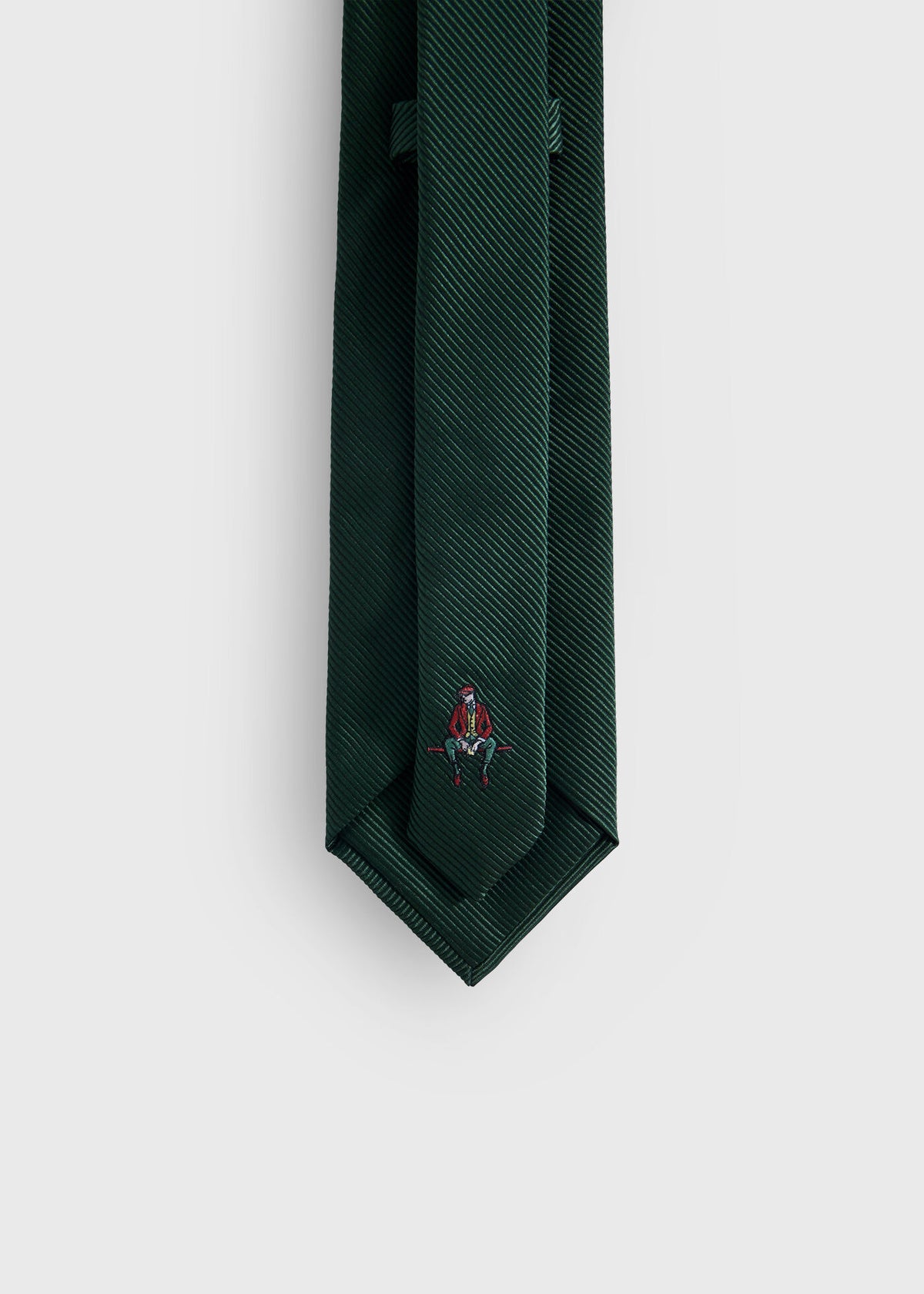Solid Mogador Silk & Cotton Tie - Paul Stuart New