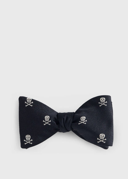Woven Silk Skull & Bone Bow Tie - Paul Stuart Best Price