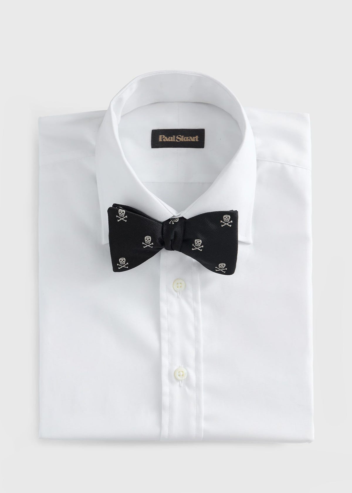 Woven Silk Skull & Bone Bow Tie - Paul Stuart Best Price