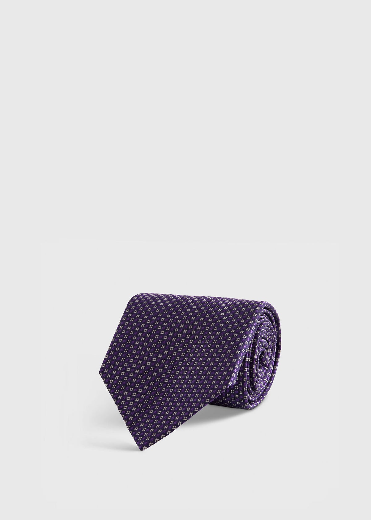 Woven Silk Micro Jacquard Tie - Paul Stuart Trusted