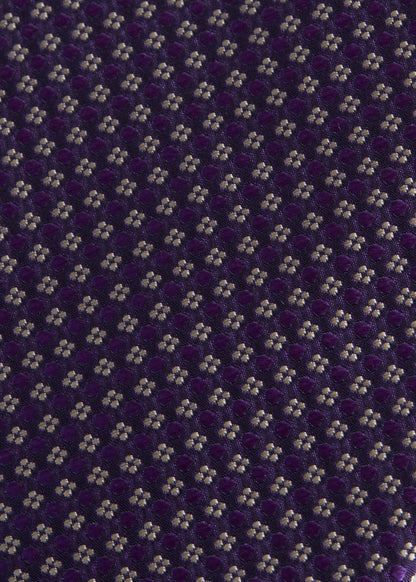 Woven Silk Micro Jacquard Tie - Paul Stuart Trusted