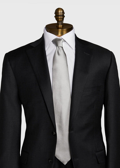 Solid Silk Tie - Paul Stuart Recommended