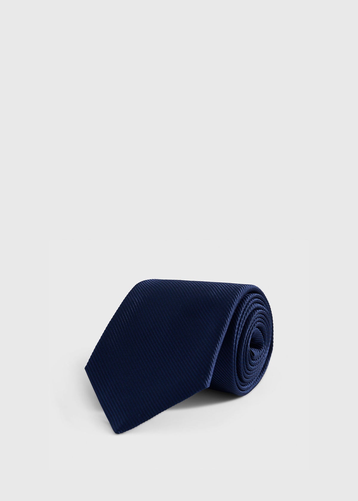 Solid Mogador Silk & Cotton Tie - Paul Stuart Signature