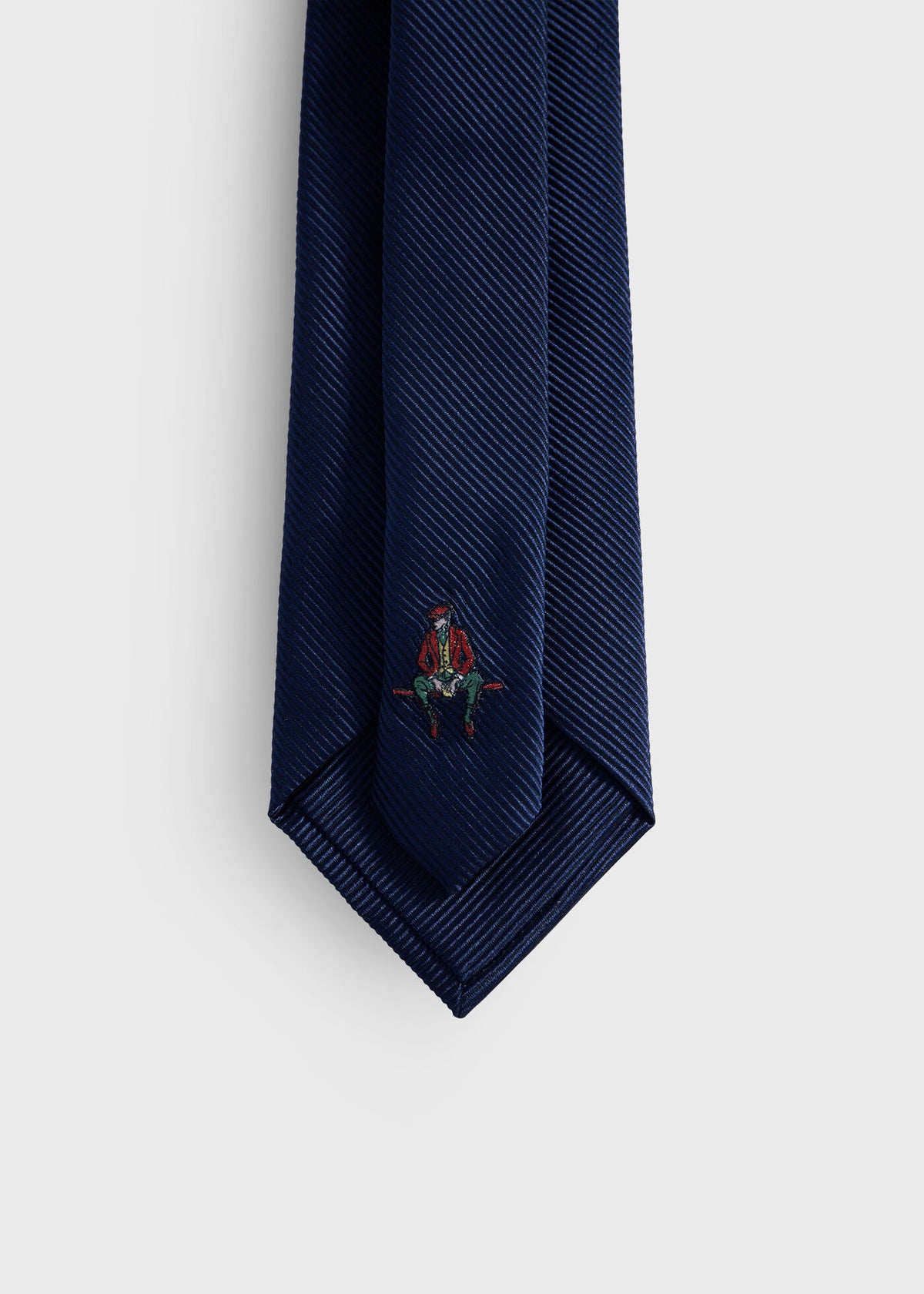 Solid Mogador Silk & Cotton Tie - Paul Stuart Signature