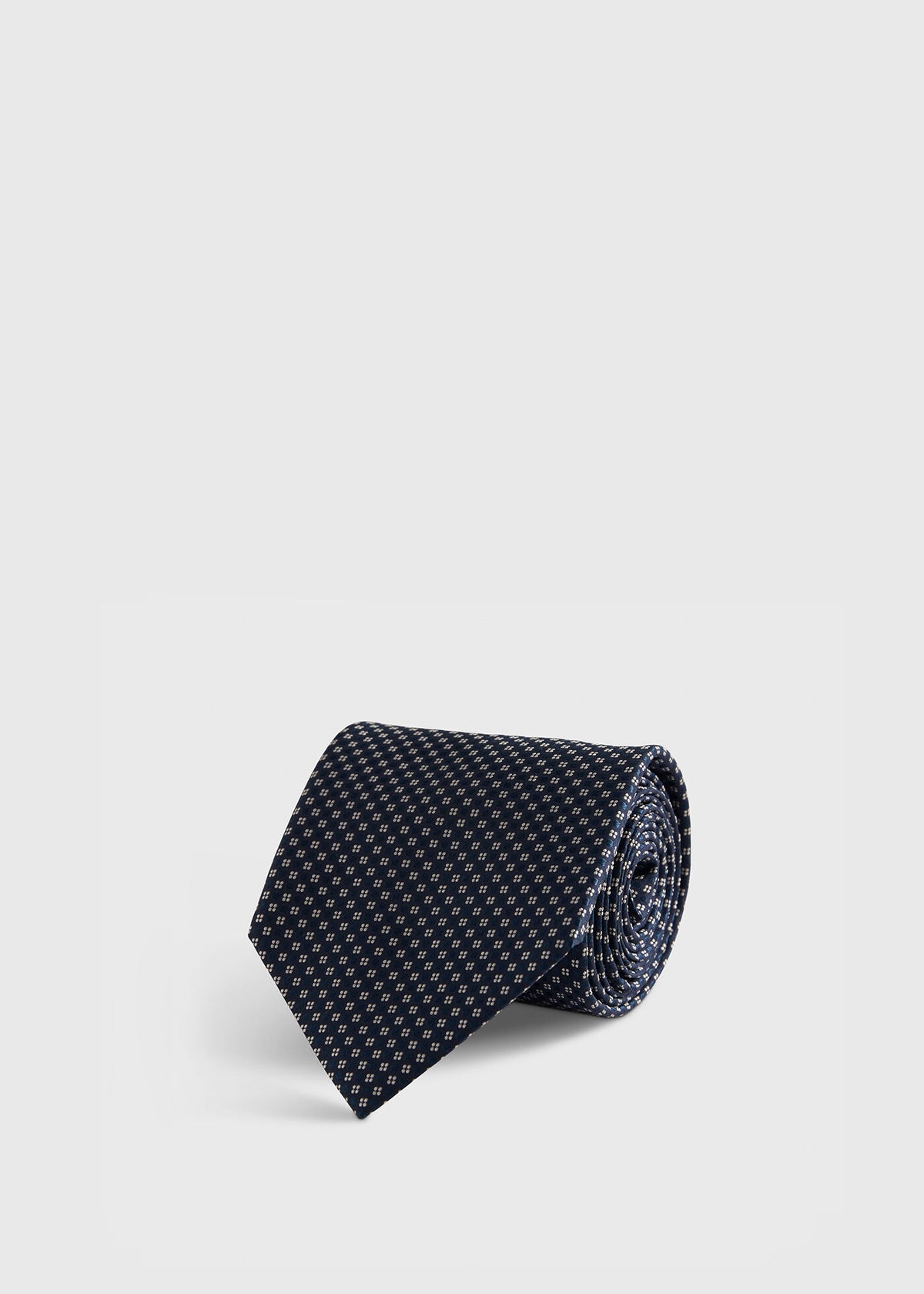 Woven Silk Micro Jacquard Tie - Paul Stuart Latest