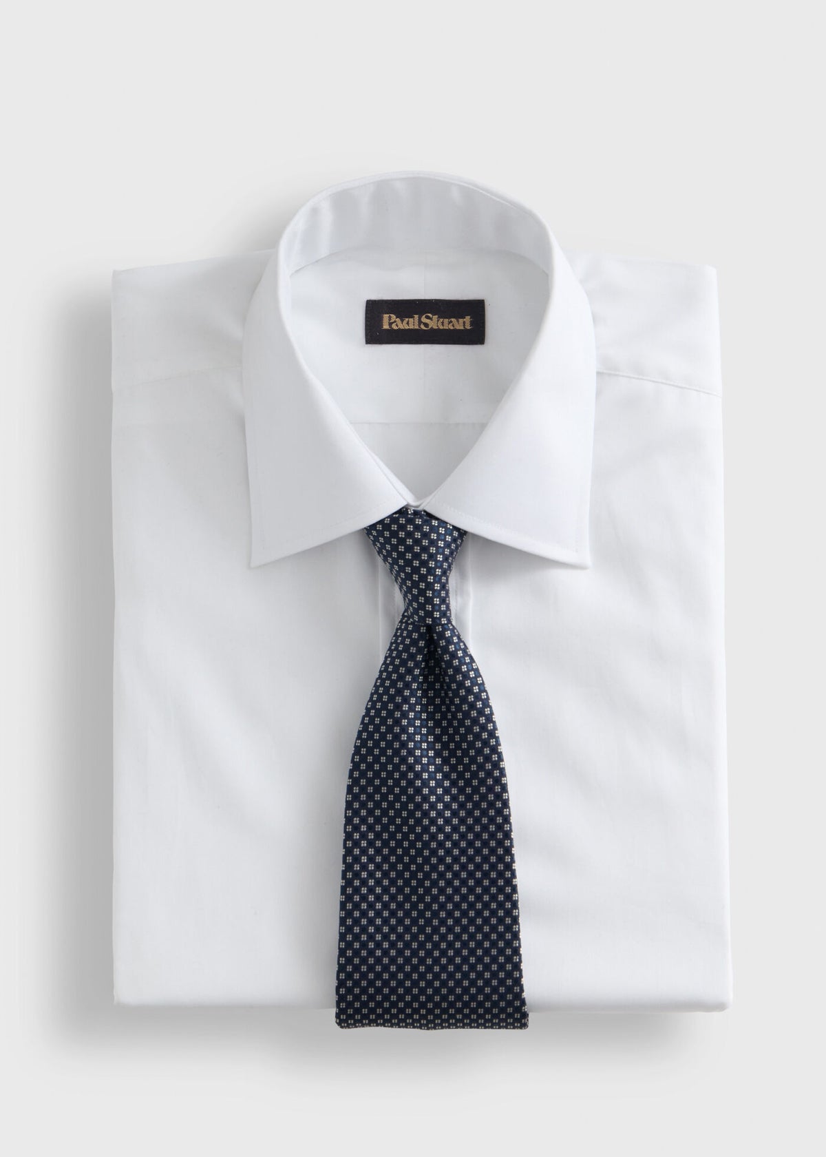 Woven Silk Micro Jacquard Tie - Paul Stuart Latest