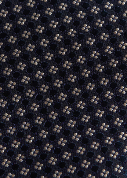 Woven Silk Micro Jacquard Tie - Paul Stuart Latest