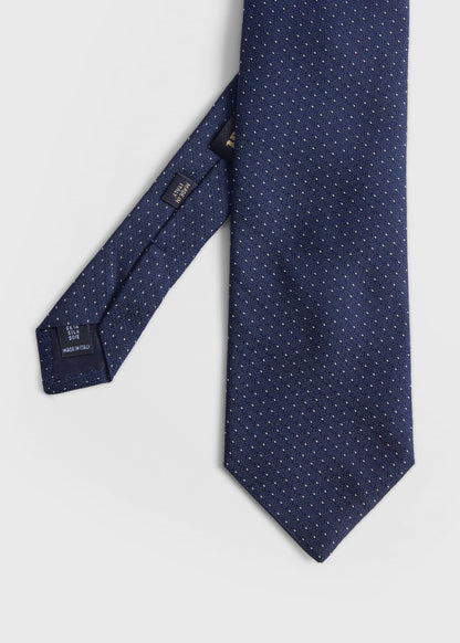 Woven Silk Micro Pattern Tie - Paul Stuart Great Value