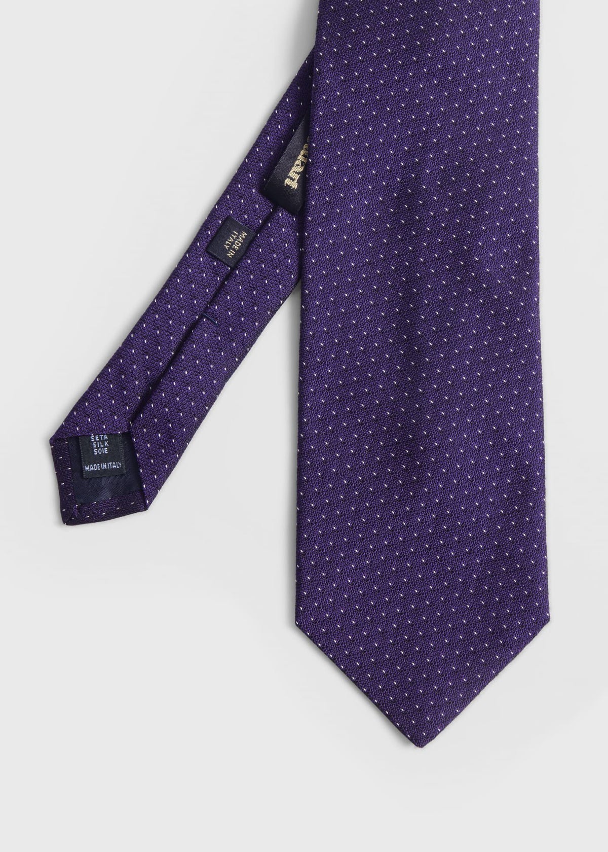 Woven Silk Micro Pattern Tie - Paul Stuart Trending