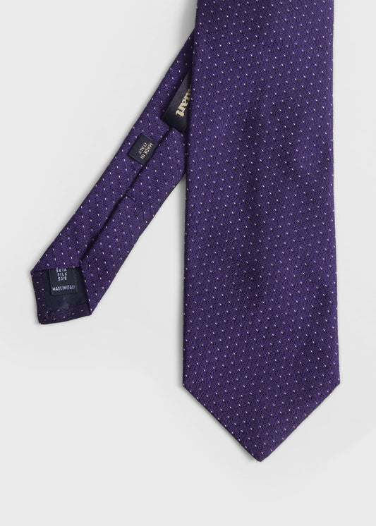 Woven Silk Micro Pattern Tie - Paul Stuart Trending