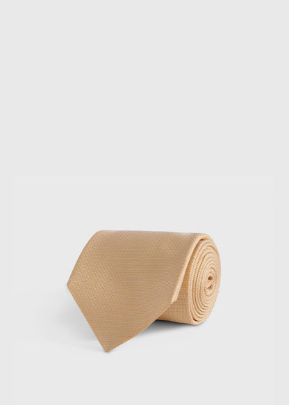 Solid Textured Woven Tie - Paul Stuart Trending