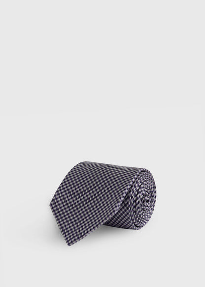 Woven Silk Houndstooth Tie - Paul Stuart Hot Sale
