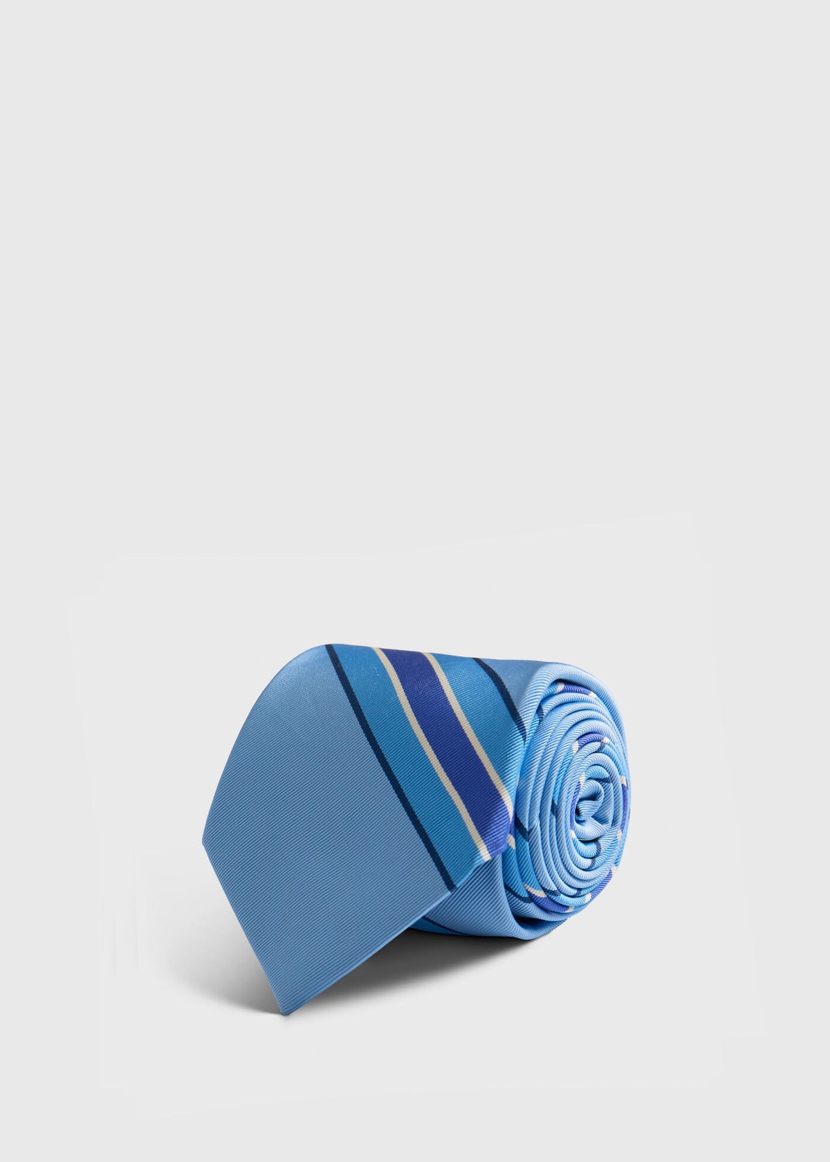 Silk Deco Stripe Tie - Paul Stuart Trending