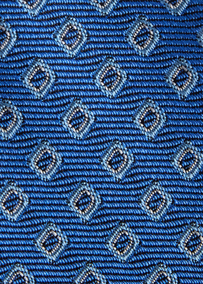 Silk Micro Square Print Tie - Paul Stuart Top Pick
