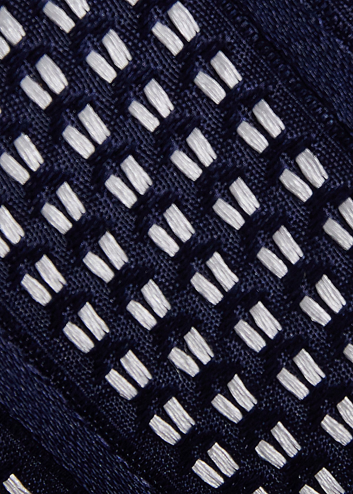 Silk Grenadine Stripe Tie - Paul Stuart Discount