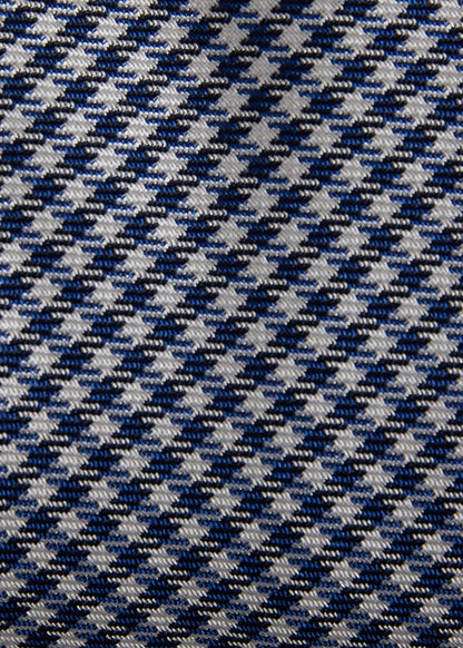 Woven Silk Houndstooth Tie - Paul Stuart Quality