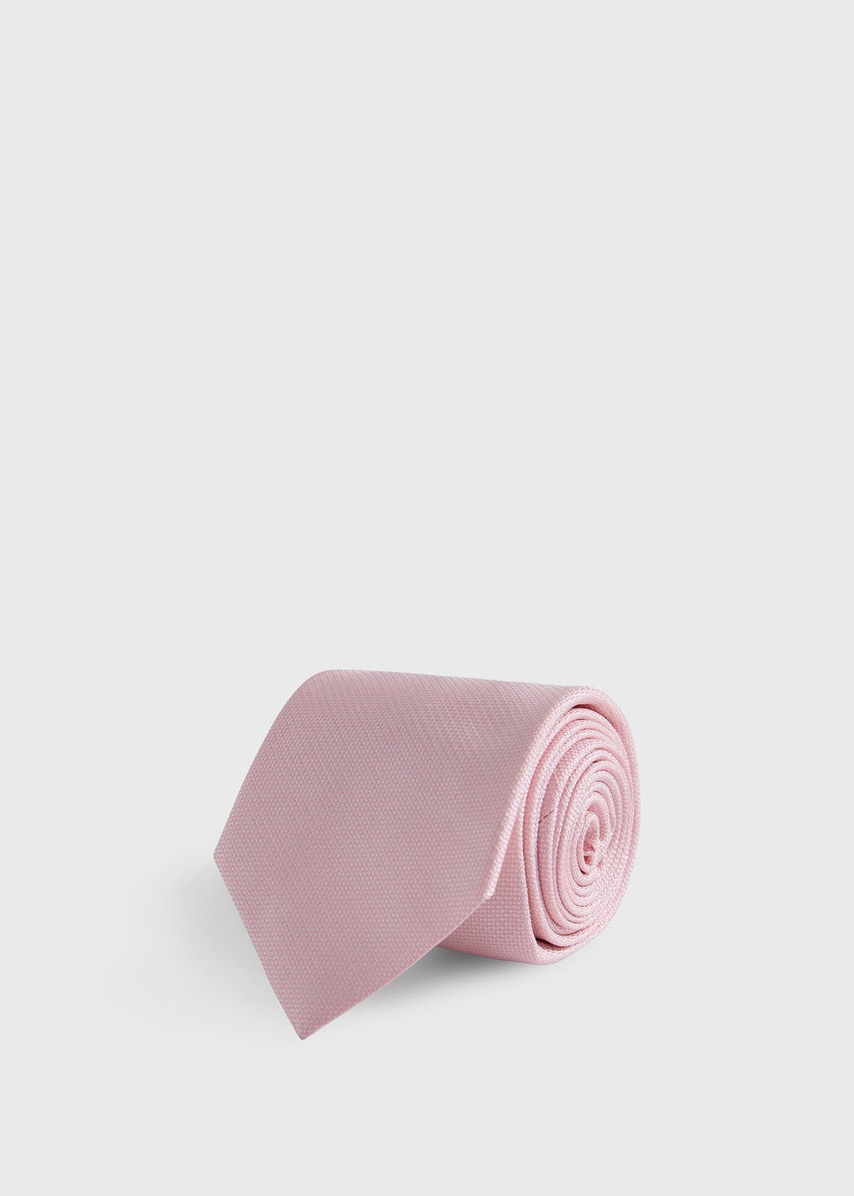 Solid Textured Woven Tie - Paul Stuart Classic