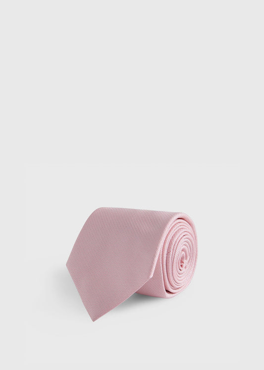 Solid Textured Woven Tie - Paul Stuart Classic
