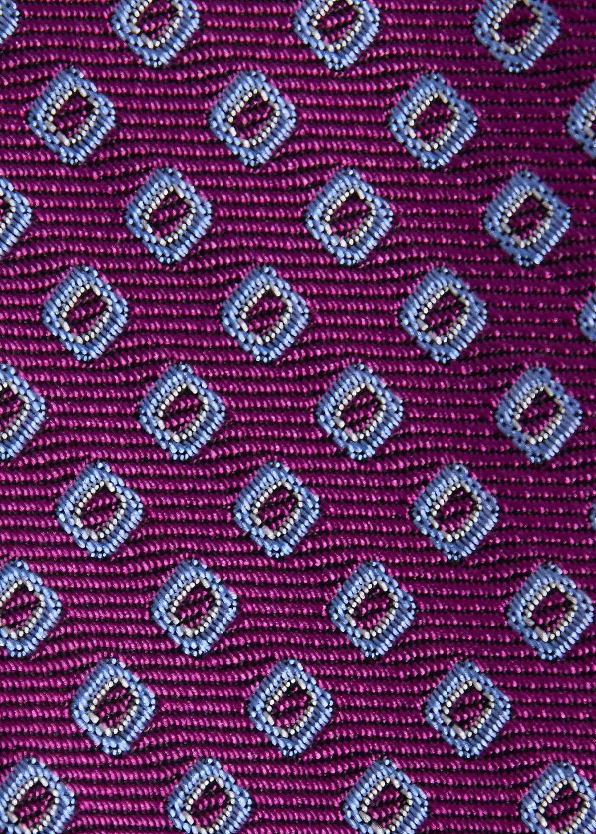 Silk Micro Square Print Tie - Paul Stuart Trending