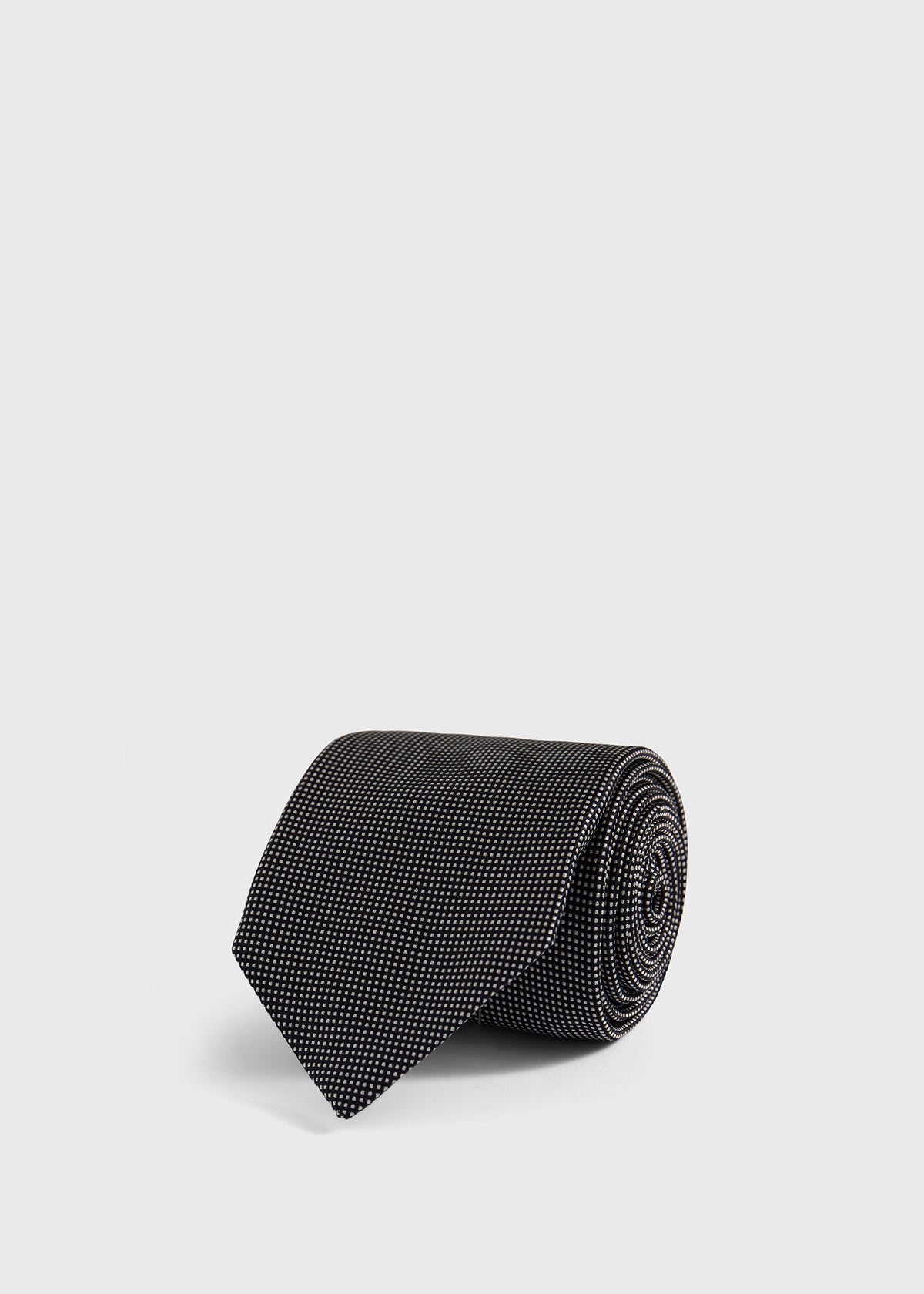 Woven Silk Micro Dot Tie - Paul Stuart Classic