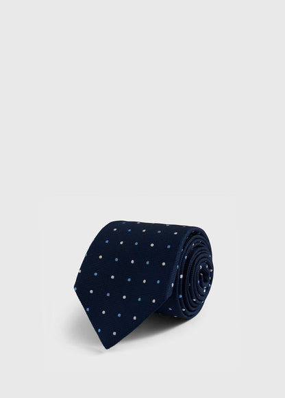 Woven Silk Dot Tie - Paul Stuart Deals