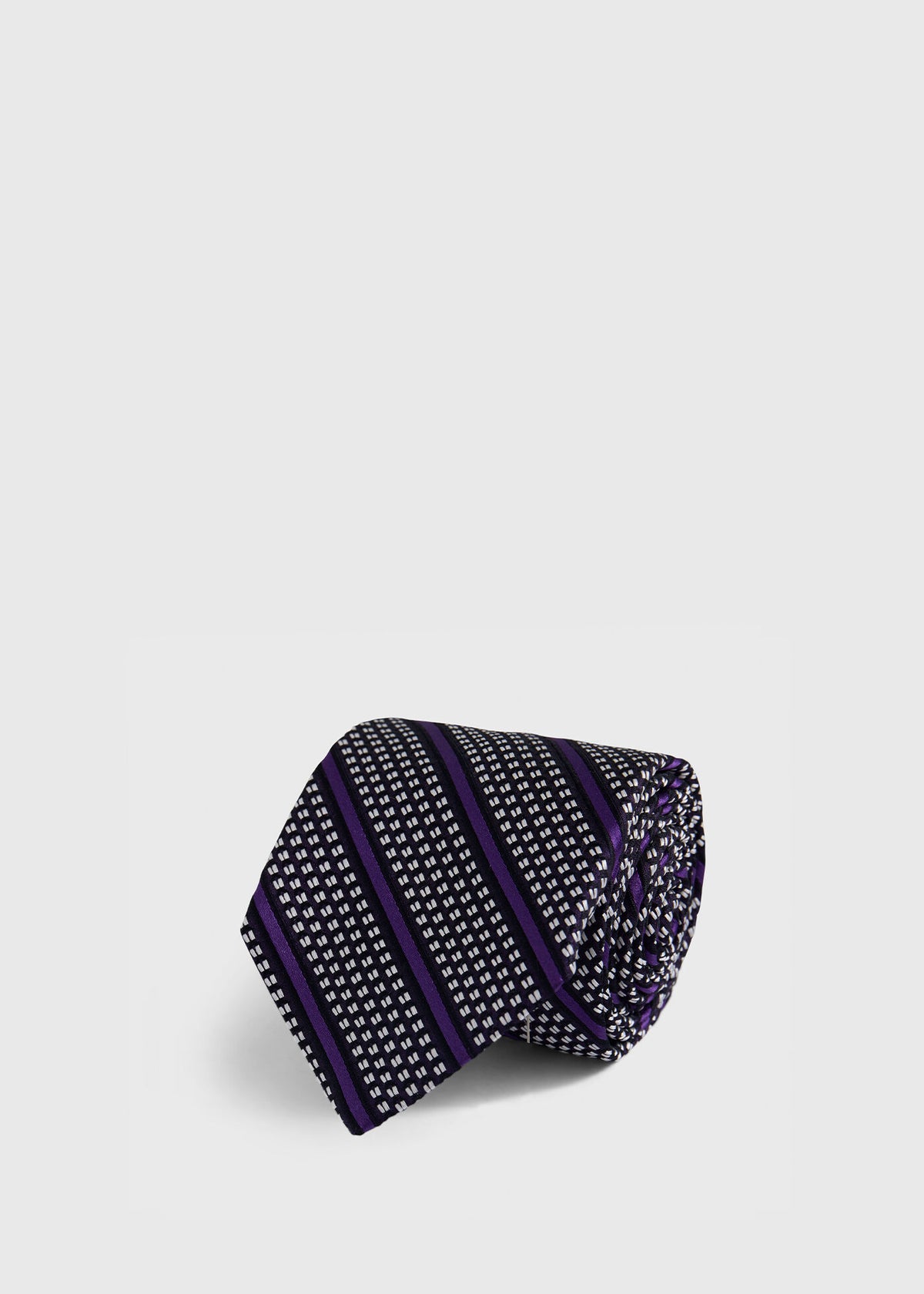 Silk Grenadine Stripe Tie - Paul Stuart Customer Favorite