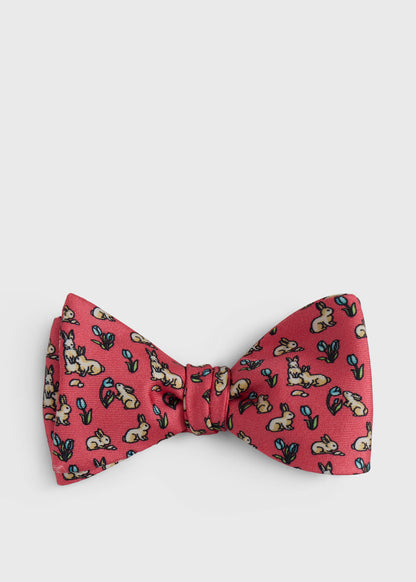 Silk Printed Bow Tie - Paul Stuart Best Seller