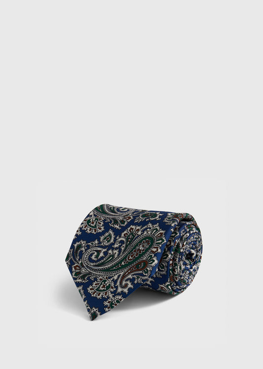 Silk Ornamental Paisley Tie - Paul Stuart Trending