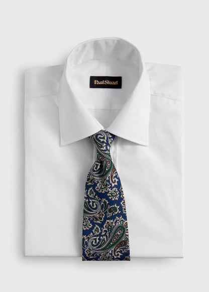 Silk Ornamental Paisley Tie - Paul Stuart Trending