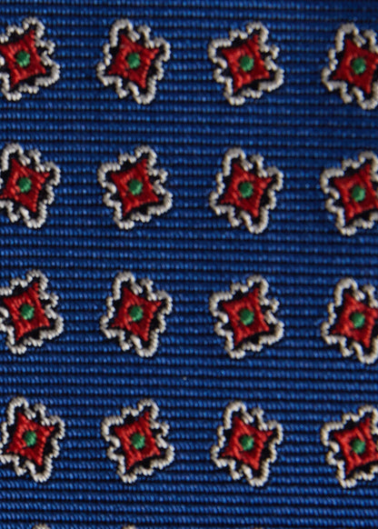 Silk Tile Motif Tie - Paul Stuart Trusted