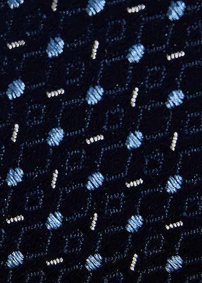 Silk Woven Jacquard Tie - Paul Stuart Featured