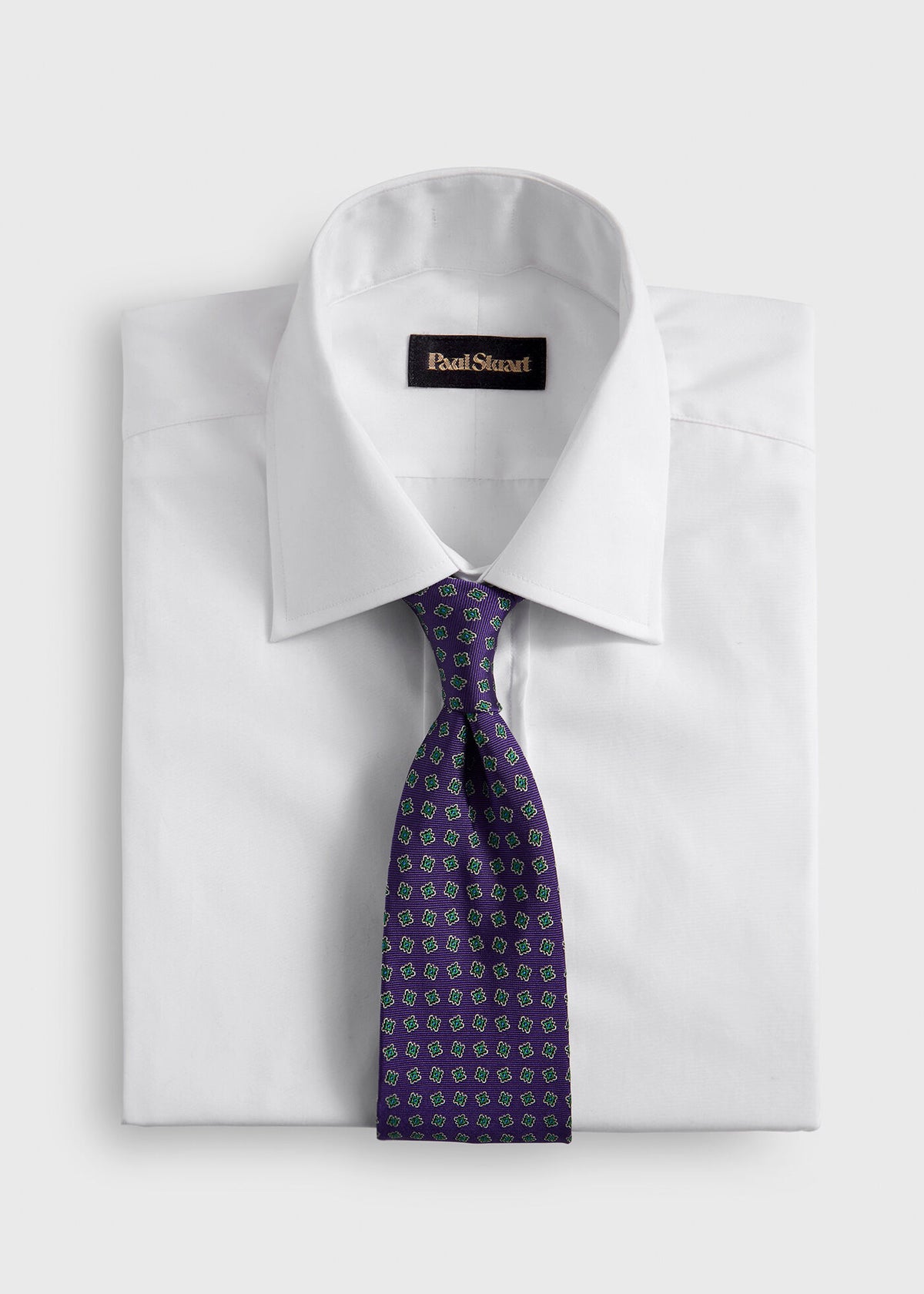 Silk Tile Motif Tie - Paul Stuart Hot Sale