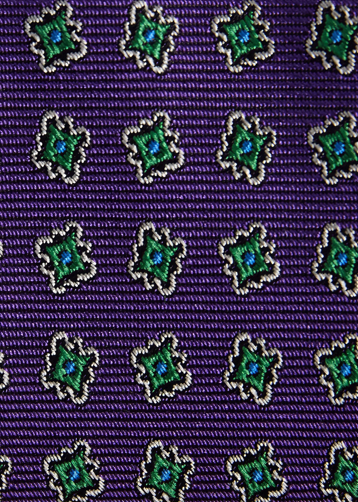Silk Tile Motif Tie - Paul Stuart Hot Sale