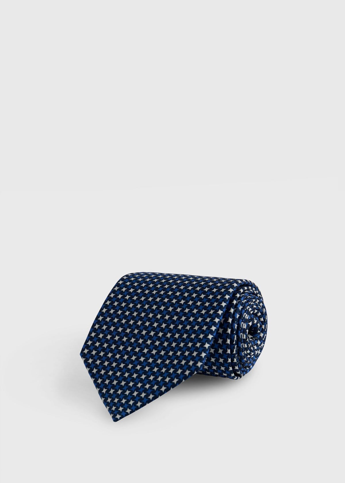 Silk Micro Star Tie - Paul Stuart Premium